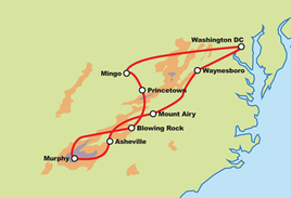 Blue Ridge / Smoky Mountains Motorcycle Tour