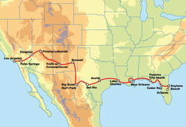 Coast to Coast Motorcycle Road Trip Across America