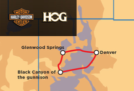 Colorado and Black Canyon of the Gunnison Guided Tour - Harley Owners Group - Members Only