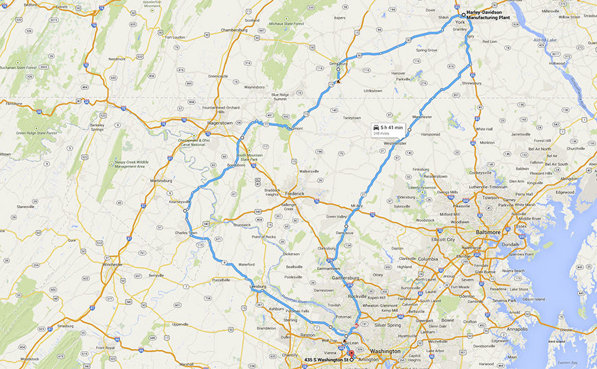 HarleyDavidson Factory in York, PA Motorcycle Ride EagleRider