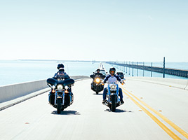 Winter Rides and Getaways on a Motorcycle