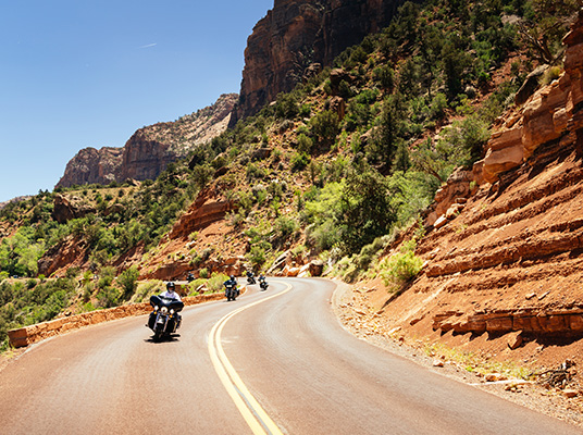 America's Best National Parks for Motorcycle Riding