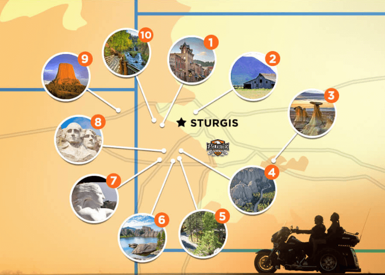 9 Amazing Rides Into and Around Sturgis
