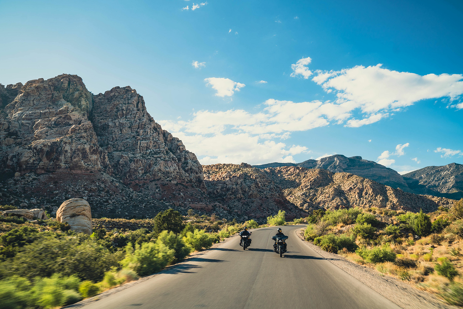 Las Vegas National Park Motorradtour