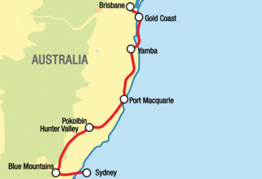 Brisbane to Sydney Motorcycle Tour