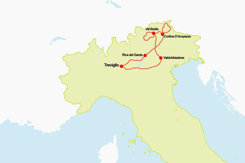 Lakes, Dolomites & Prosecco  Self Drive Tour